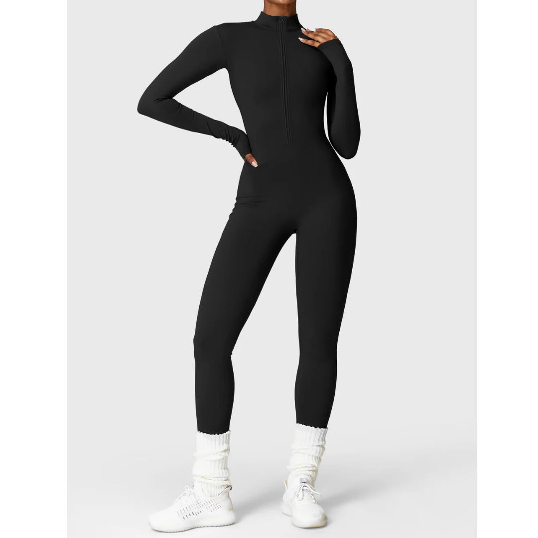 FB TULUM® Uzun Kollu Fermuarlı Tulum Polar